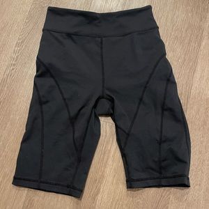 FREE PEOPLE MOVEMENT XS Black Biker Shorts